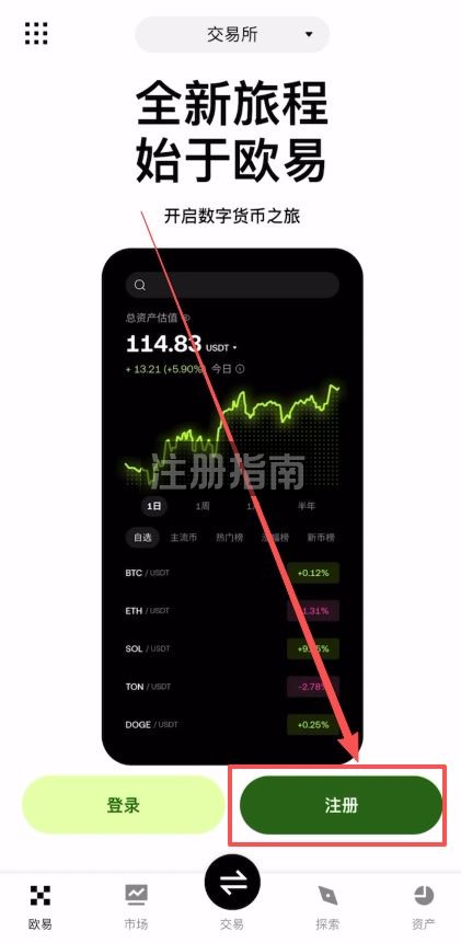 欧易注册和实名认证全流程